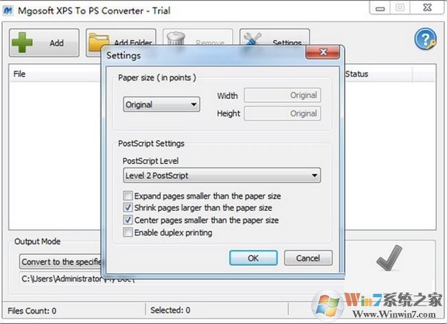 Mgosoft XPS To PS Converter v7.3.1XPS/PXLĵתPSߣ