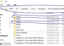 win10ϵͳCpackages/MicrosoftEdge_8wekyb3d8bbweļ