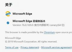 Microsoft Edge Canary 76.0.169.0ķ()