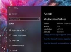 Win10 1909汾Win10 1903ͨú͸²