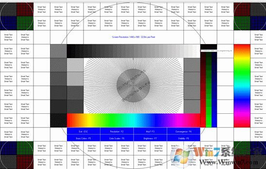 ʾ Monitor Test Screens V2.5.2 ɫ