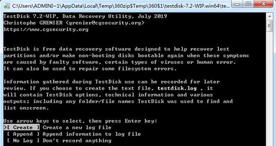 Testdiskƽ_testdisk(޸)v7.2 ɫѰ