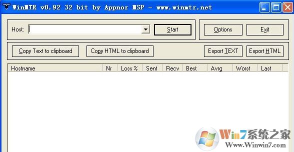 Winmtr_winmtr(Tracert IP) v0.9.2ɫ