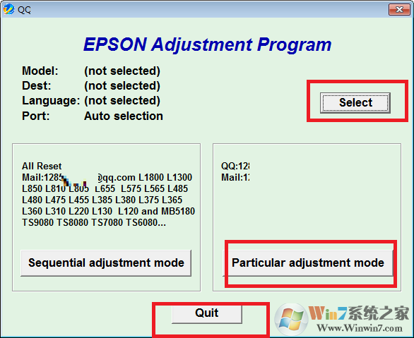 Epson Adjustment Program v1.0.7Ѱ
