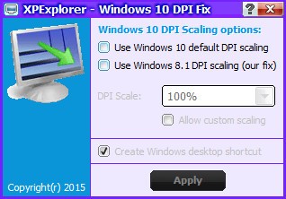 ׽win10ģ(Windows10 DPI FIX)ɫ