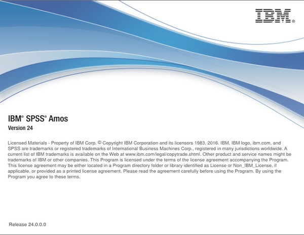 IBM SPSS Amos(ṹģ) V24.0ƽ