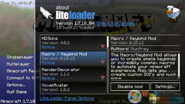 ҵȫ汾LiteLoaderϰMOD1.5.2-1.12