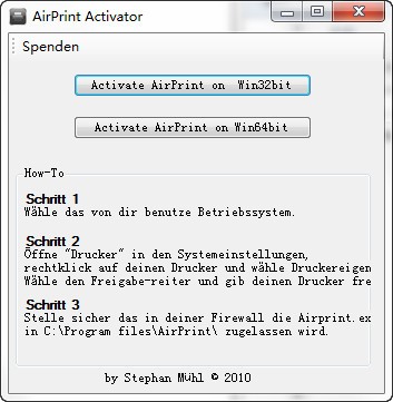 AirPrint Activator