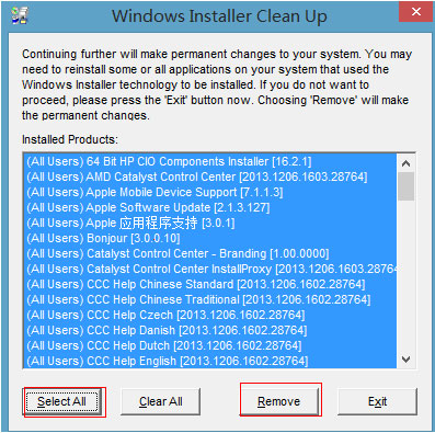Windows Installer Clean UP() V4.71.1015.0 Ӣİװ