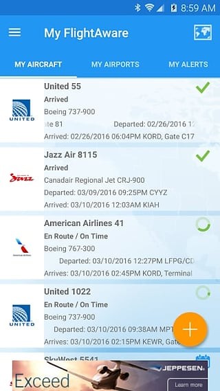 FlightAwareapp