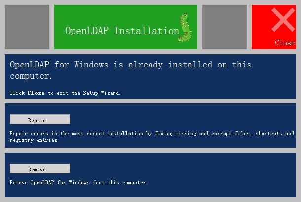 OpenLDAP for Windows v2.4.40ٷ(װý̳)