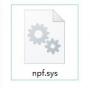 npf.sys�ļ��޸�