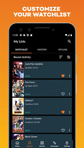 Crunchyroll APP(Դ)