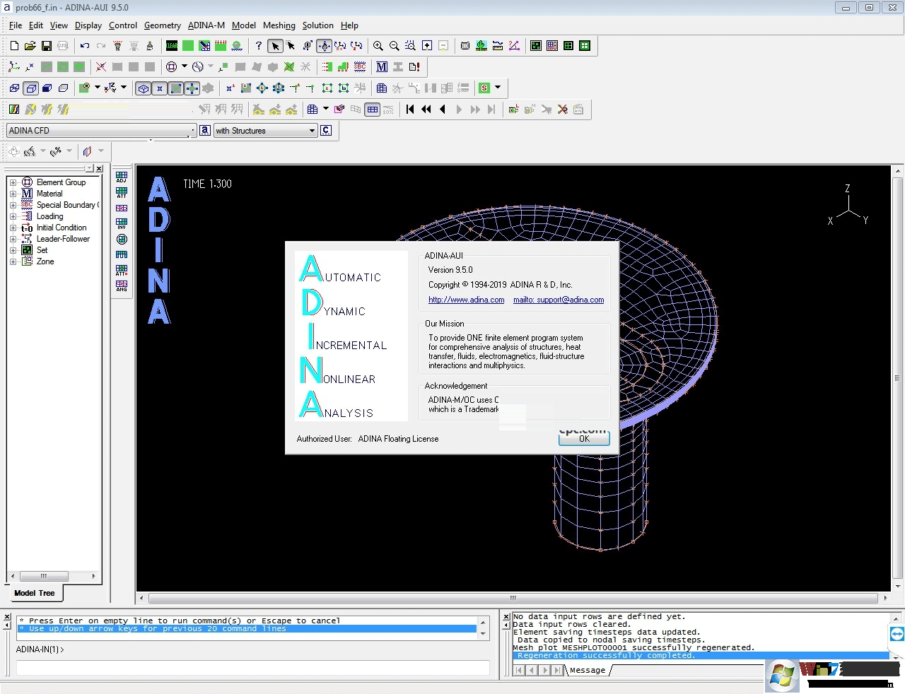 Adina System 64λ[Win+Linux] V9.7.2İ