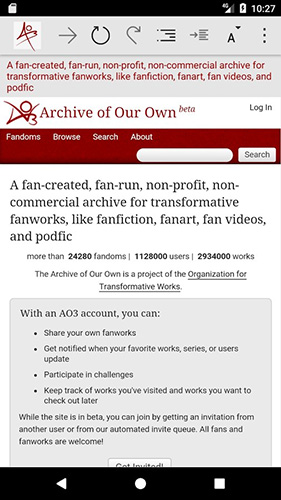 AO3 APP