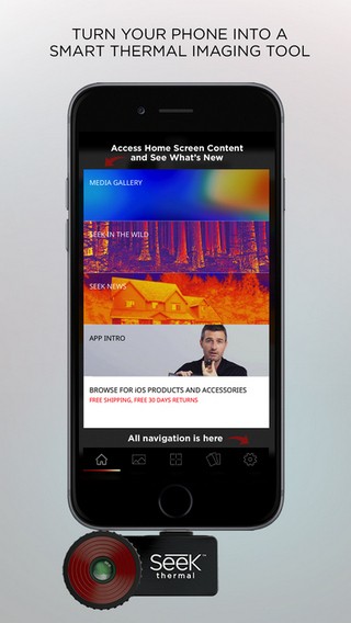 Seek Thermal app