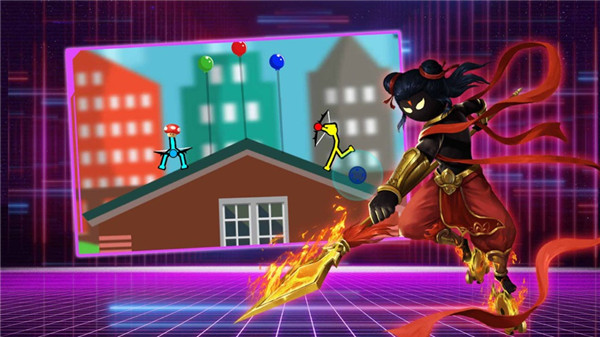 决斗火柴人全武器版